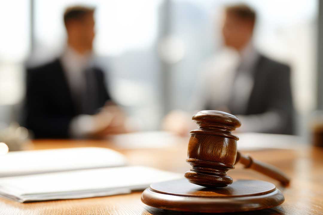 A photo of Stephen Fletcher and Ronald Heymann in their youth at their first trial