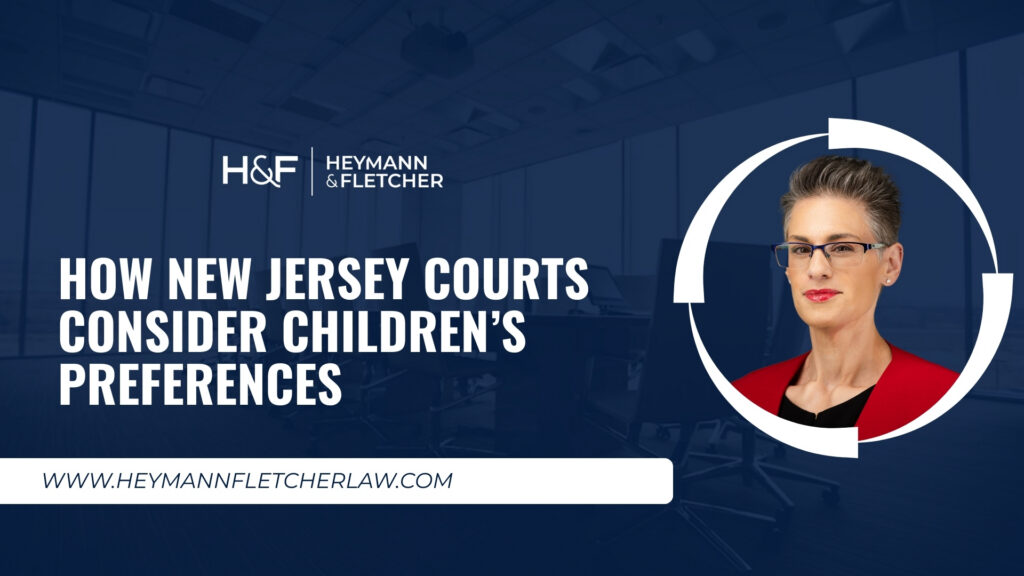 When does a child's preferences start to carry weight in New Jersey custody cases? A child's preferences start to carry weight at different ages, typically around 9 years old for in-camera interviews with a judge. At age 12, a child's opinion gains significant weight in court-directed schedules, and by 16 or 17, judges consider factors like accidental alienation or disputes with parents. The child's maturity and circumstances also influence how much their voice is considered in custody decisions. How do judges evaluate whether a child's stated preference is genuine or influenced by a parent? Judges assess a child's preference through in-camera interviews and observations of interactions with parents. They look for signs of undue influence and consider input from mental health professionals or guardians ad litem. By gathering comprehensive information, judges can determine the authenticity of a child's stated preference and make informed decisions in the child's best interest. How do New Jersey courts balance a child's preference against factors like parental fitness and stability? A child's preference is just one of the factors considered by New Jersey courts. Judges weigh multiple statutory factors, including the child's age and maturity, parental fitness, and stability. The child's preference is not the sole decision-maker, as the court aims to maintain a balance of power and make decisions that prioritize the child's well-being. Can a child's preference ever override the standard best interest of the child analysis? A child's preference rarely overrides the best interest analysis. While a child's opinion may influence a court's decision, it is always considered alongside other relevant information. Judges prioritize the child's welfare and may implement interventions like therapy to address conflicts between the child's preference and the best interest standard. What role do mental health professionals or guardians ad litem play in assessing a child's preference? Mental health professionals and guardians ad litem evaluate a child's preference within the context of the child's well-being. They conduct assessments, consider statutory factors, and provide objective recommendations to the court. Their insights carry weight as they focus on the child's best interests, ensuring a comprehensive evaluation of the situation. How might a child's age, maturity, or life experience affect how much their voice is considered in custody decisions? A child's age, maturity, and life experiences all influence the weight given to their voice in custody decisions. Older children may have more autonomy, but factors like special needs or unique circumstances also impact how their preferences are evaluated. Courts consider a range of factors to make decisions that align with the child's needs and best interests. How should a parent respond if their child expresses the desire to live primarily with just one of them? Parents should listen to their child's desires and seek to understand the underlying reasons for their preference. It's essential to differentiate between genuine needs and temporary emotions, considering factors like proximity to school, routines, and relationship dynamics. Communicating with the co-parent and taking time to assess the situation can help parents navigate their child's preferences effectively. Can children change their preferences over time, and how does the court handle that if it occurs? Children frequently change their preferences as their needs and circumstances evolve. Courts recognize this dynamic nature and consider changing preferences in custody decisions. Factors like gender, life experiences, and shifting family dynamics influence a child's evolving preferences. Courts aim to adapt to these changes while prioritizing the child's best interests. What practical steps can parents take to ensure their child's voice is heard without putting too much pressure on them? Parents should actively listen to their child's concerns and desires while maintaining a balanced approach. It's crucial not to react impulsively but instead observe patterns over time to understand the child's genuine needs. Effective communication with the co-parent, assessing the child's needs, and seeking professional guidance can help parents navigate custody decisions while prioritizing the child's well-being.