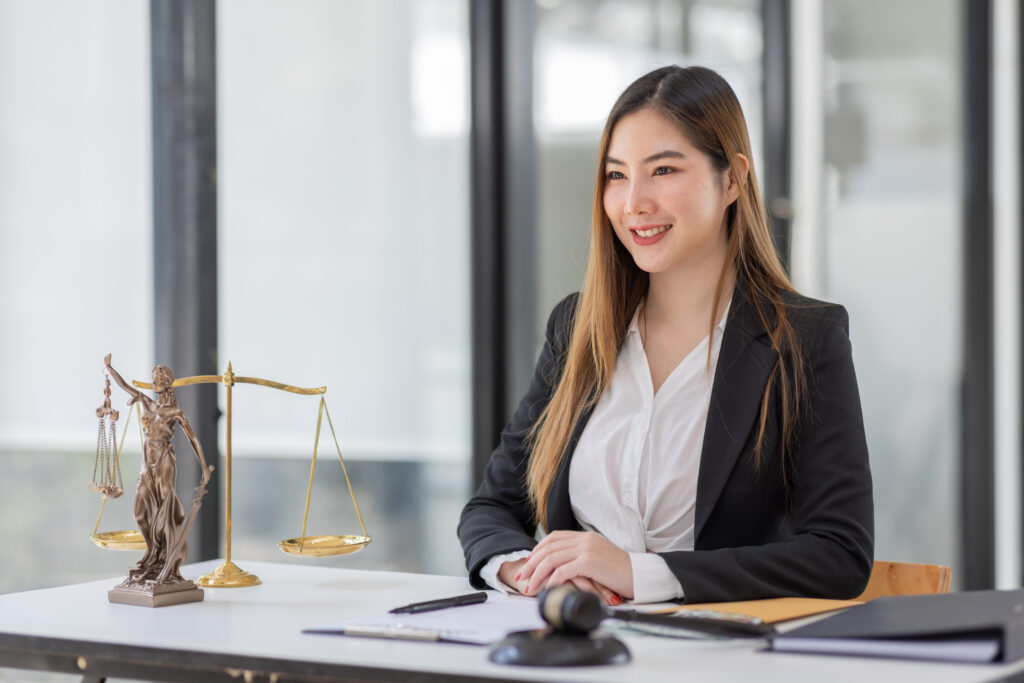 A composed, professional real estate closing scene that communicates clarity, confidence, and legal oversight.