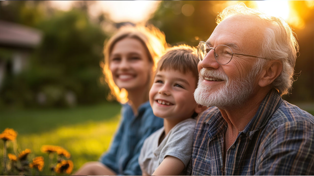 Planning estate for elderly man to leave with child and daughter