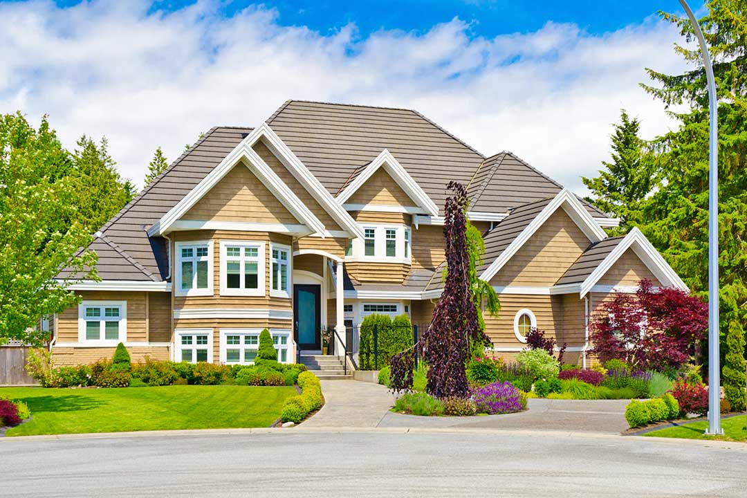 Luxury residential property representing assets involved in a high net worth divorce