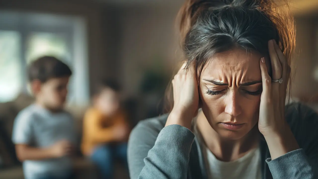 Stressed mother worried about family issues – compassionate legal help from Heymann Fletcher Family Law Attorneys